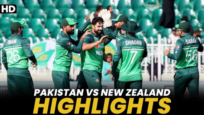 Pakistan Vs New Zealand 1St Odi 9 January 2023 Full Match Highlights