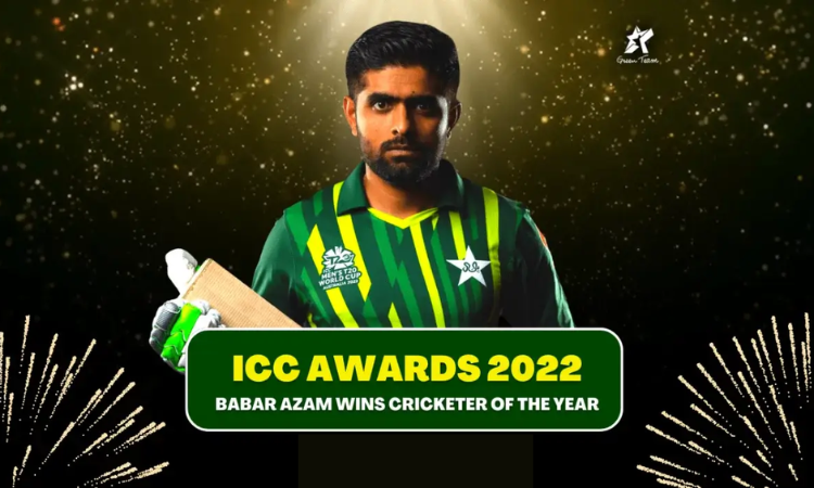 Babar Azam Wins Icc Cricketer Of Year Award